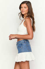 Ainzlee Denim Mini Skirt