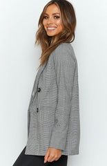 Brooklyn Times Blazer Check