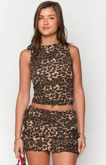 Lioness Rendezvous Leopard Top
