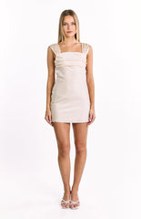 Macayle Cream Mini Dress
