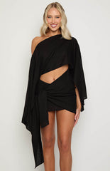 Ryoti Black Mini Dress