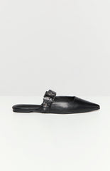 Billini Halsy Black Mules