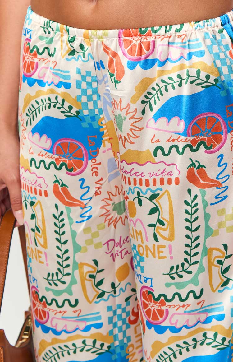 Bridget Dolce Print Pants