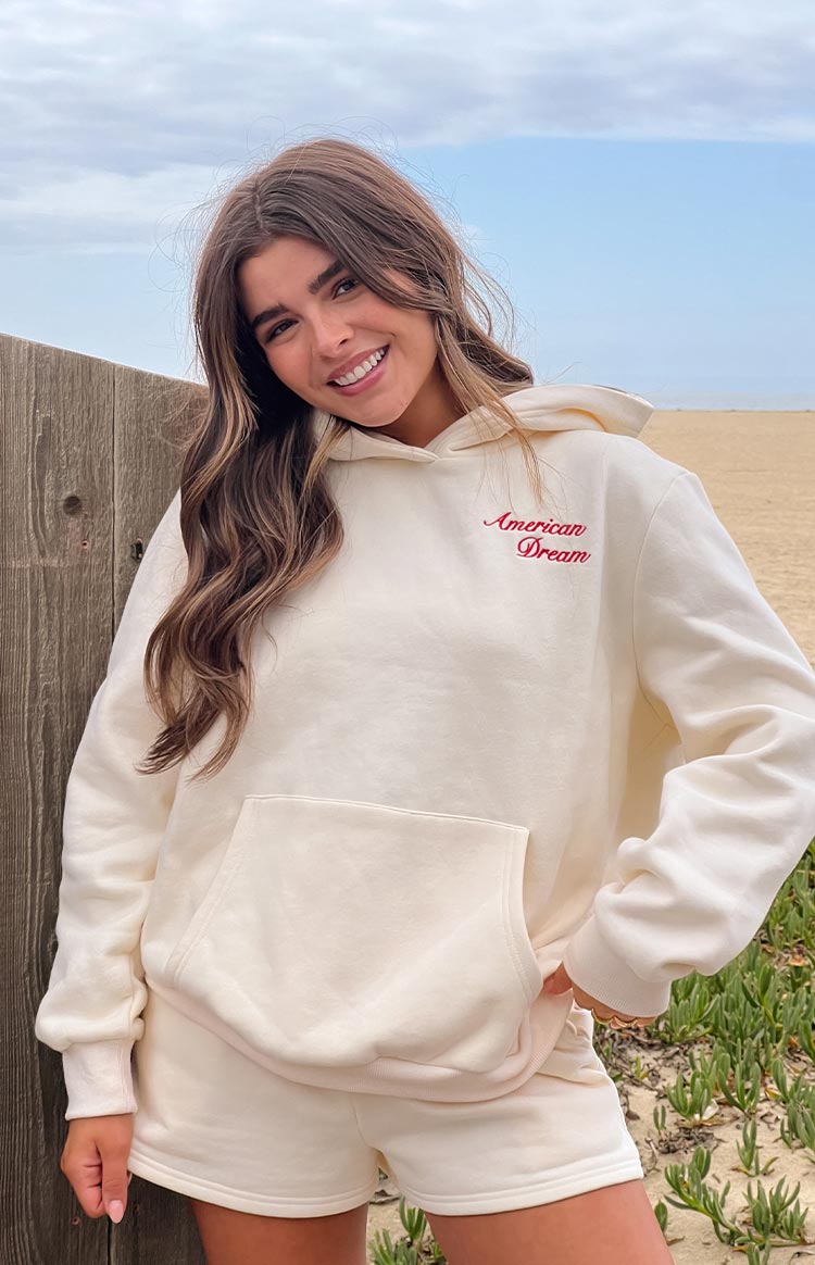 Beginning Cream American Dream Lounge Shorts