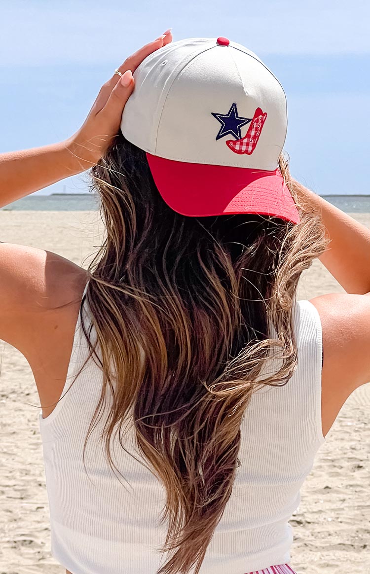 Beginning Red Cowgirl Trucker Cap