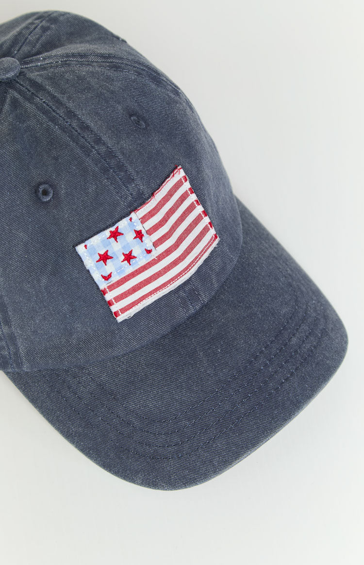 Beginning Navy Washed USA Cap