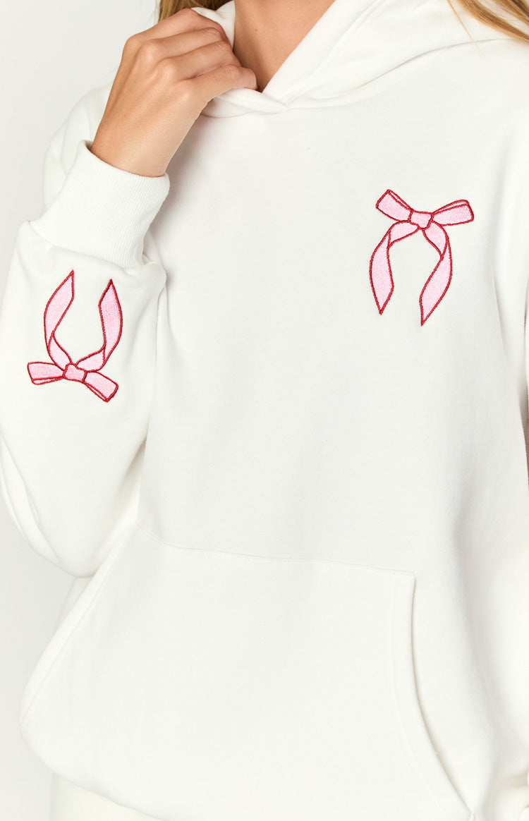 Beginning White Sweetie Hoodie