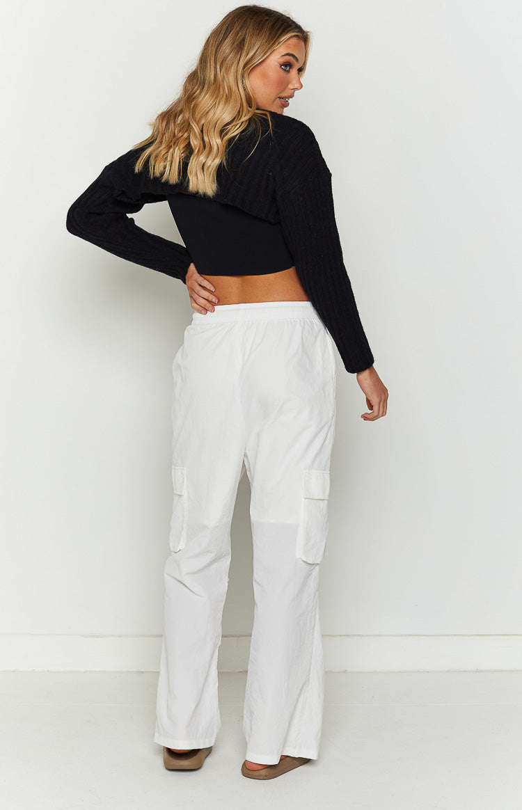Briar White Cargo Pants