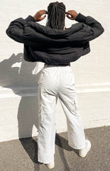 Briar White Cargo Pants