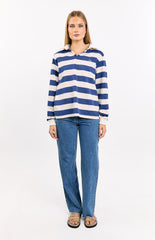 Carey Blue Striped Jersey