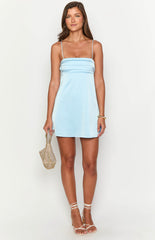 Chantell Blue Mini Dress