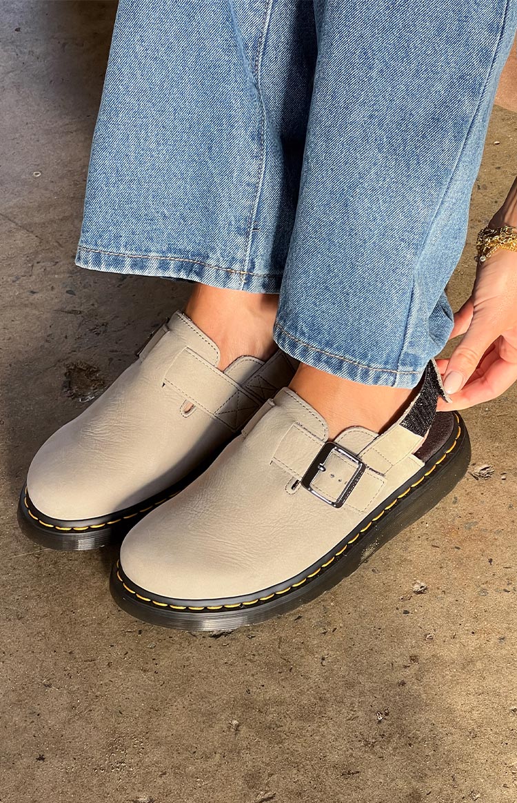 Dr. Martens Jorge II Warm Stone Buttersoft Sling Back Sandals