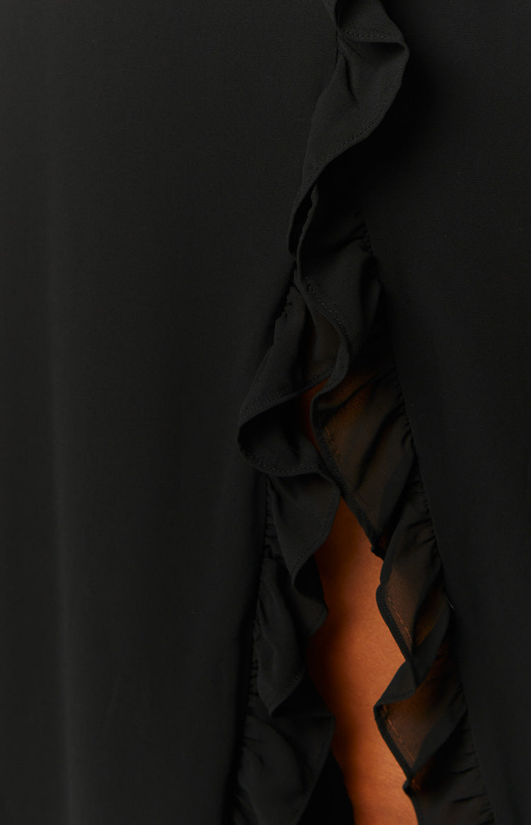 Dream On Black Maxi Dress