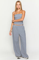 Flo Navy Stripe Wide Leg Pants
