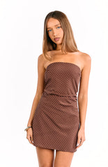 Frankie Brown Mini Dress