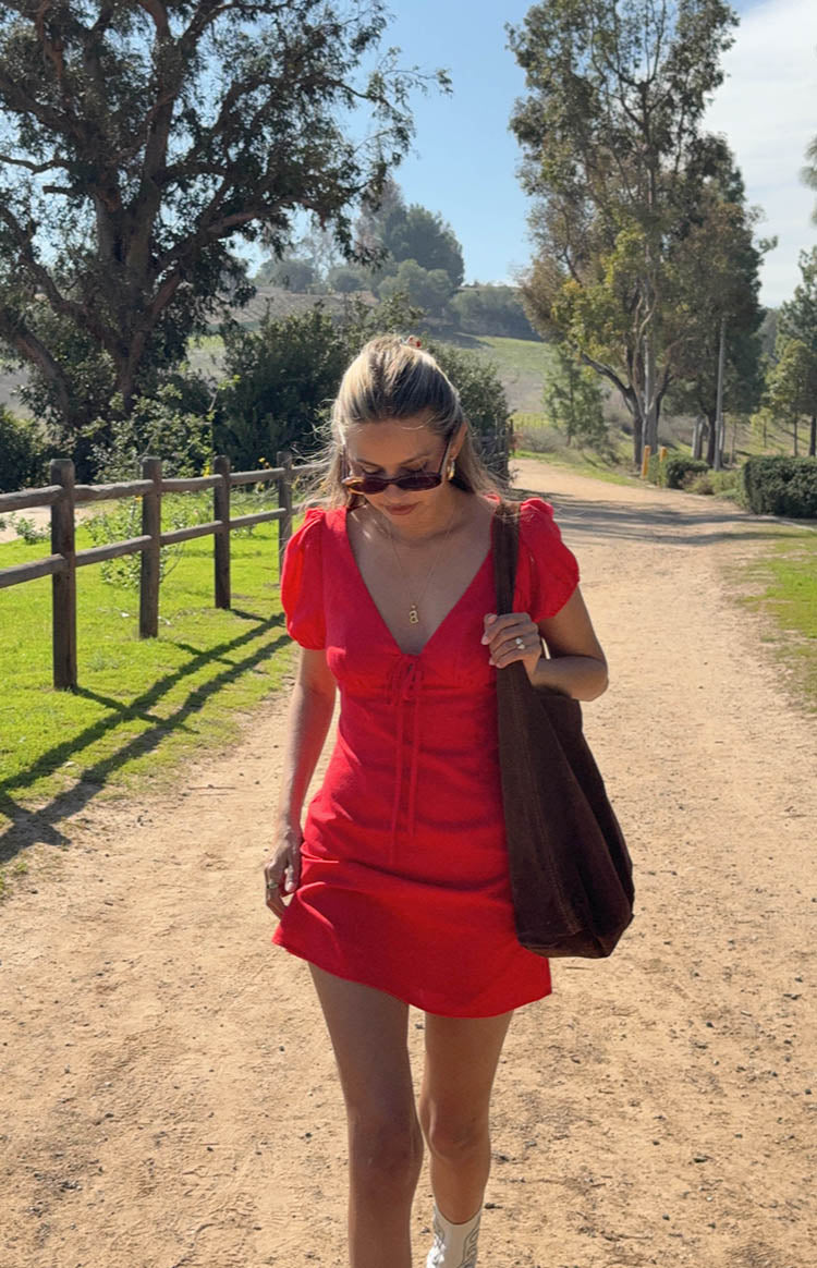 Franky Red Mini Dress