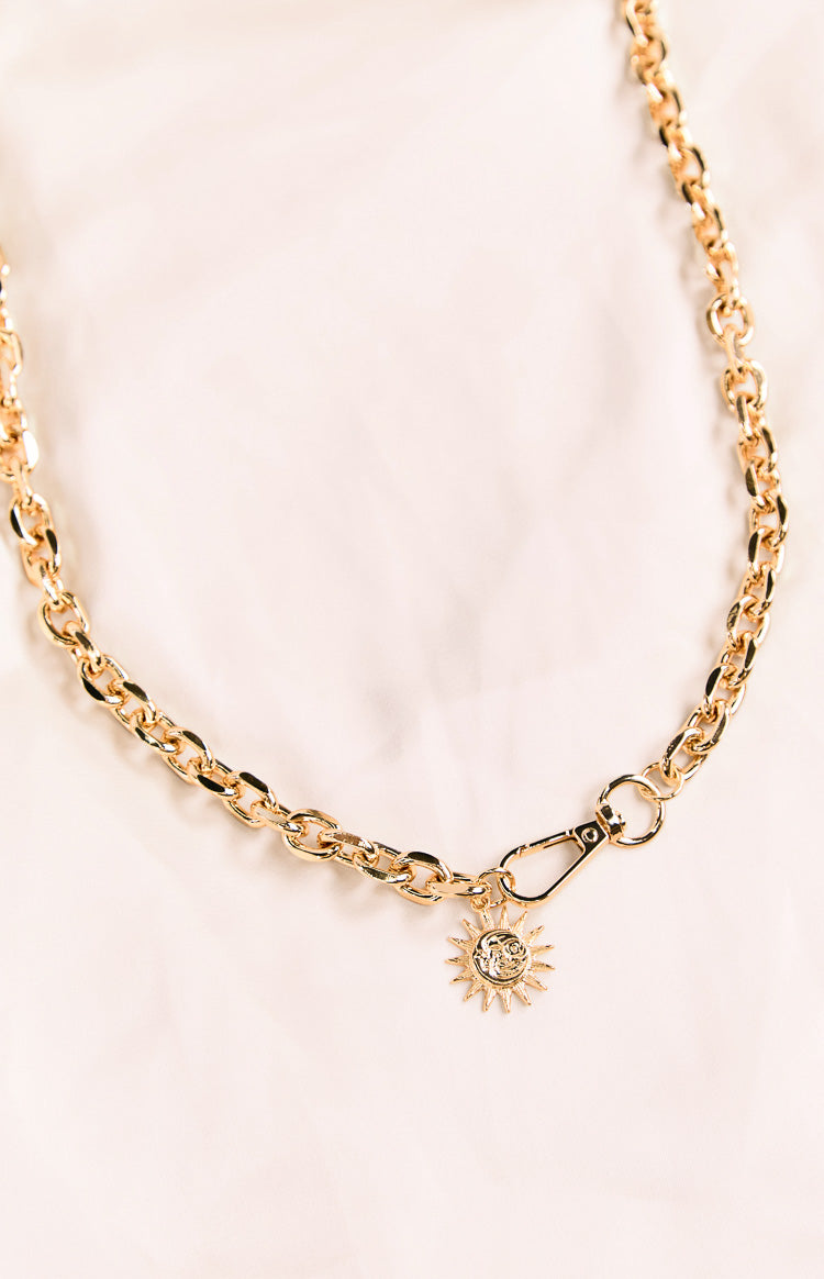 Gold Chain Clip Belt