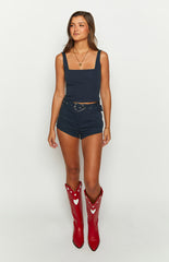 Headlines Navy Shorts