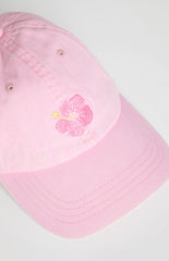 Hibiscus Pink Washed Cap