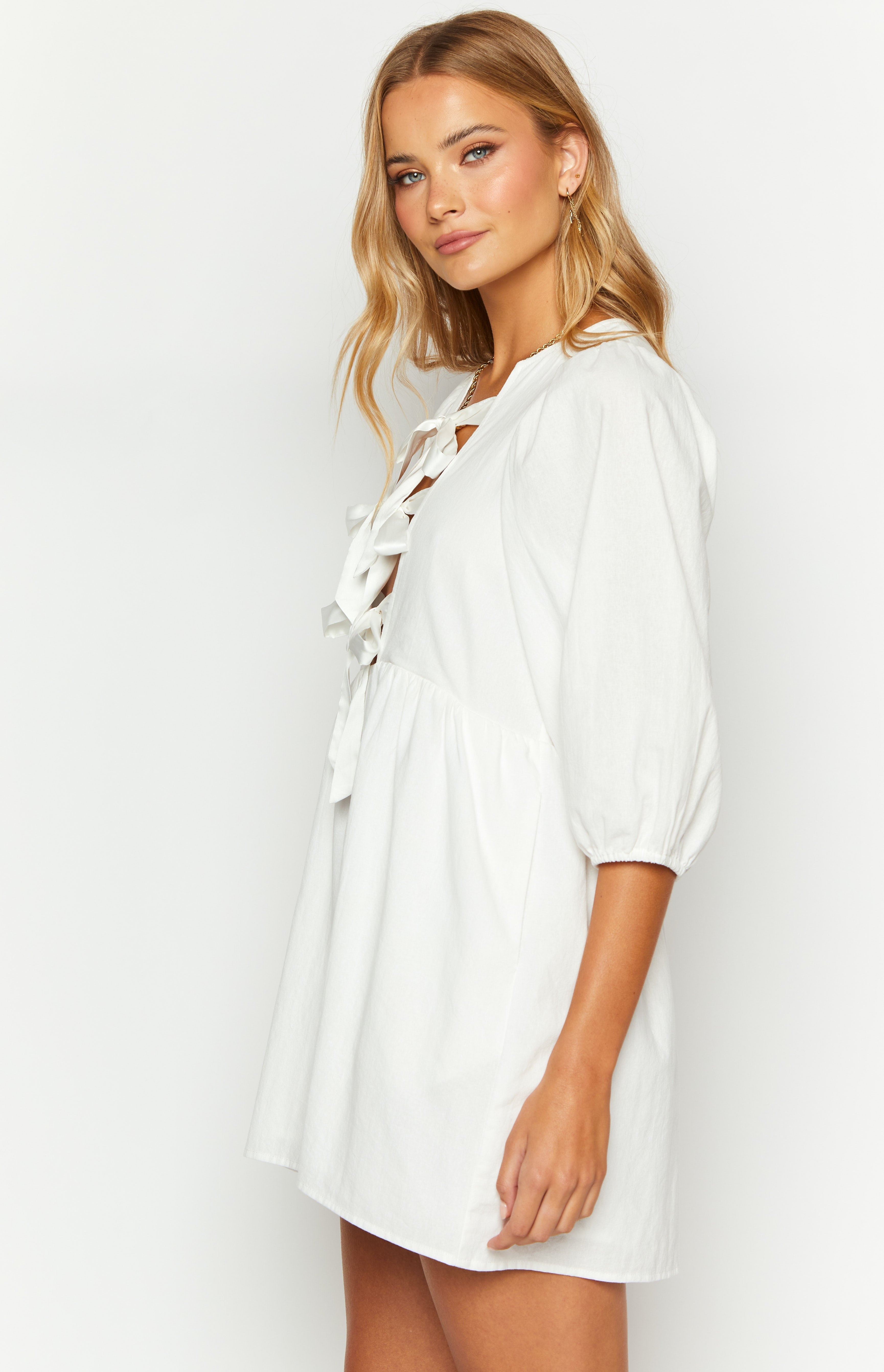 Issy White Mini Dress