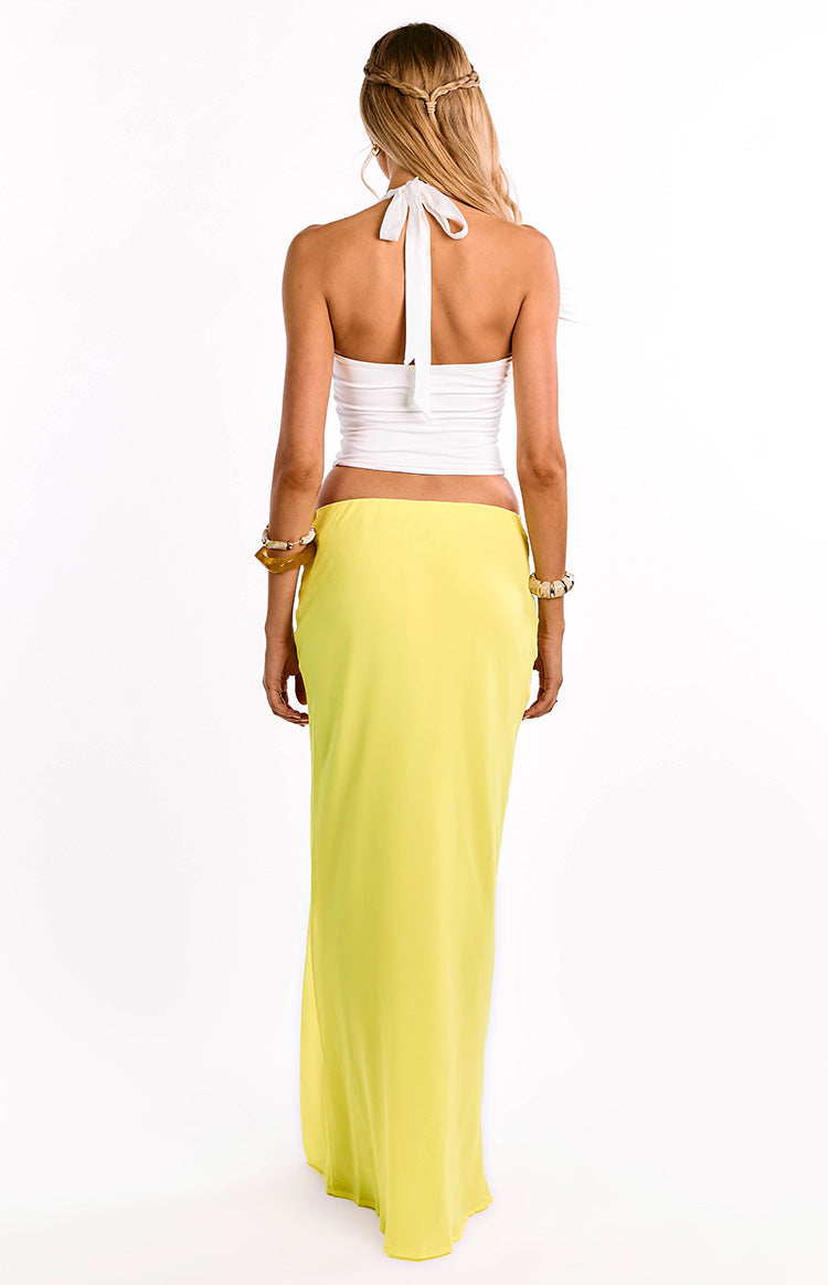 Jacqulin Yellow Maxi Skirt
