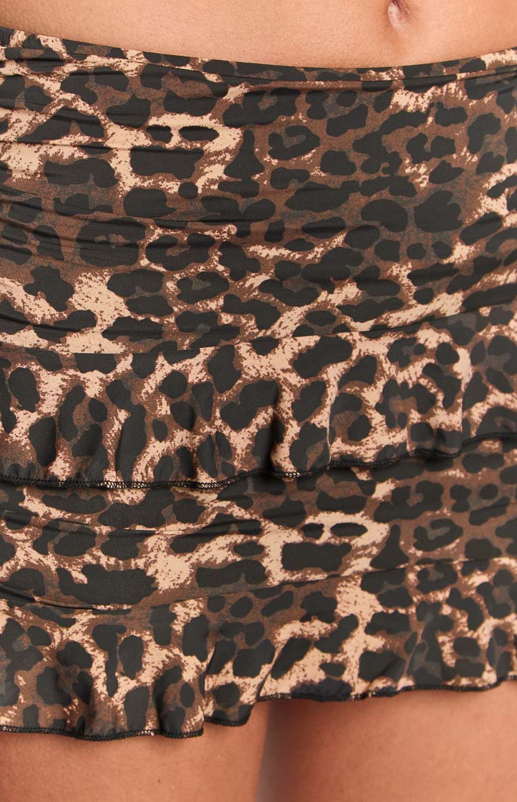 Lioness Rendezvous Leopard Mini Skirt