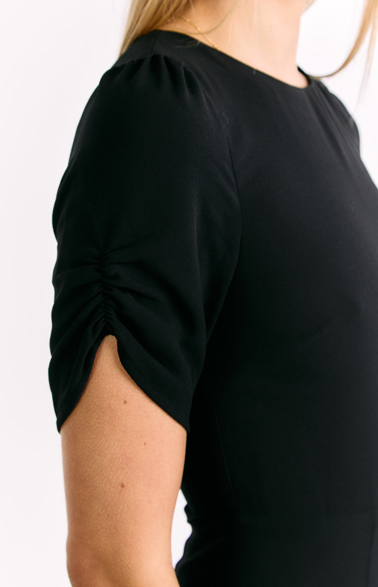 Maddie Black Mini Dress