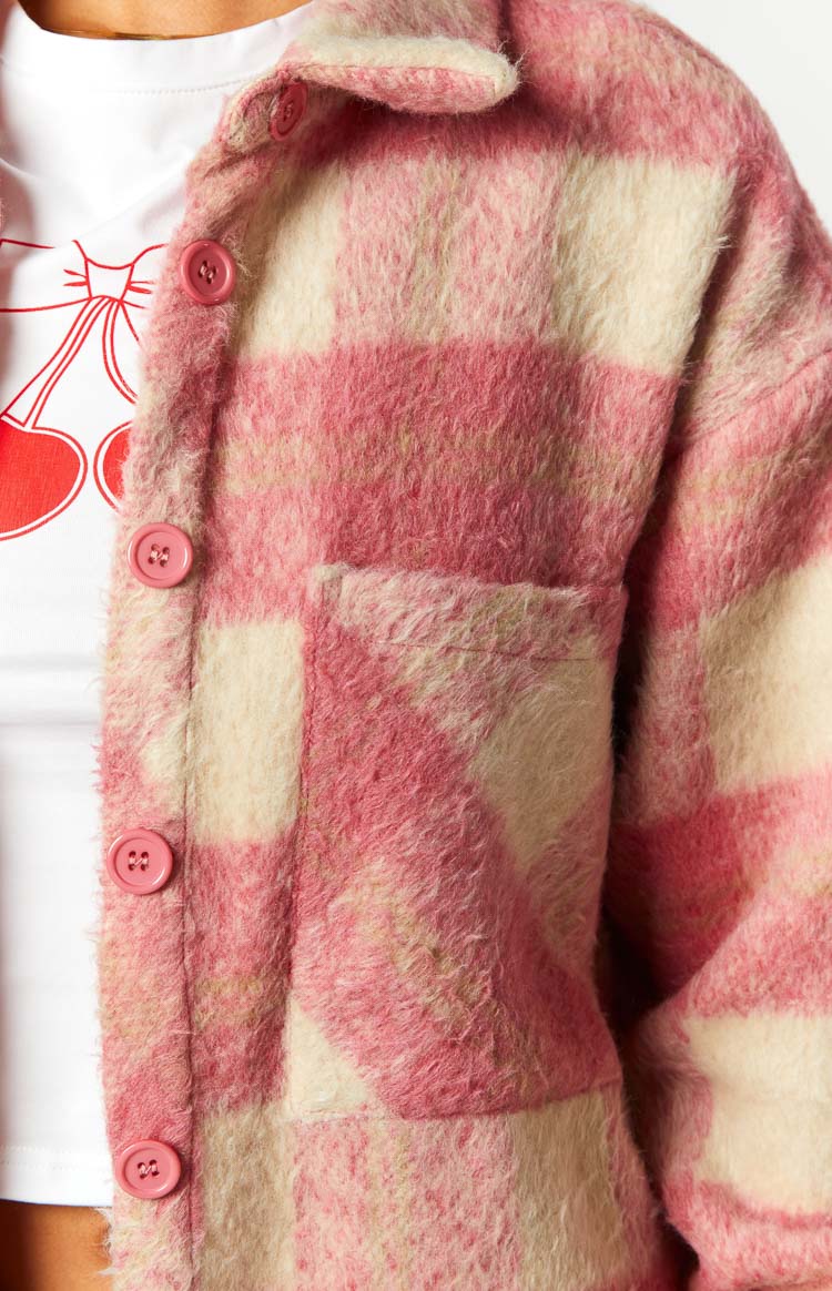 Neve Pink Check Jacket