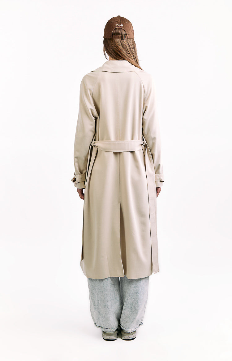 Orla Cream Belted Trench Coat