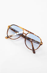 Otra Eyewear Stevie Tortoiseshell Aviator Sunglasses