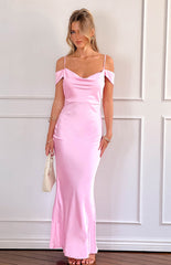 Darby Pink Maxi Formal Dress