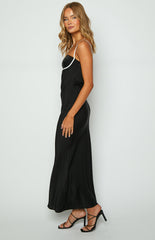 River Black Formal Maxi Dress