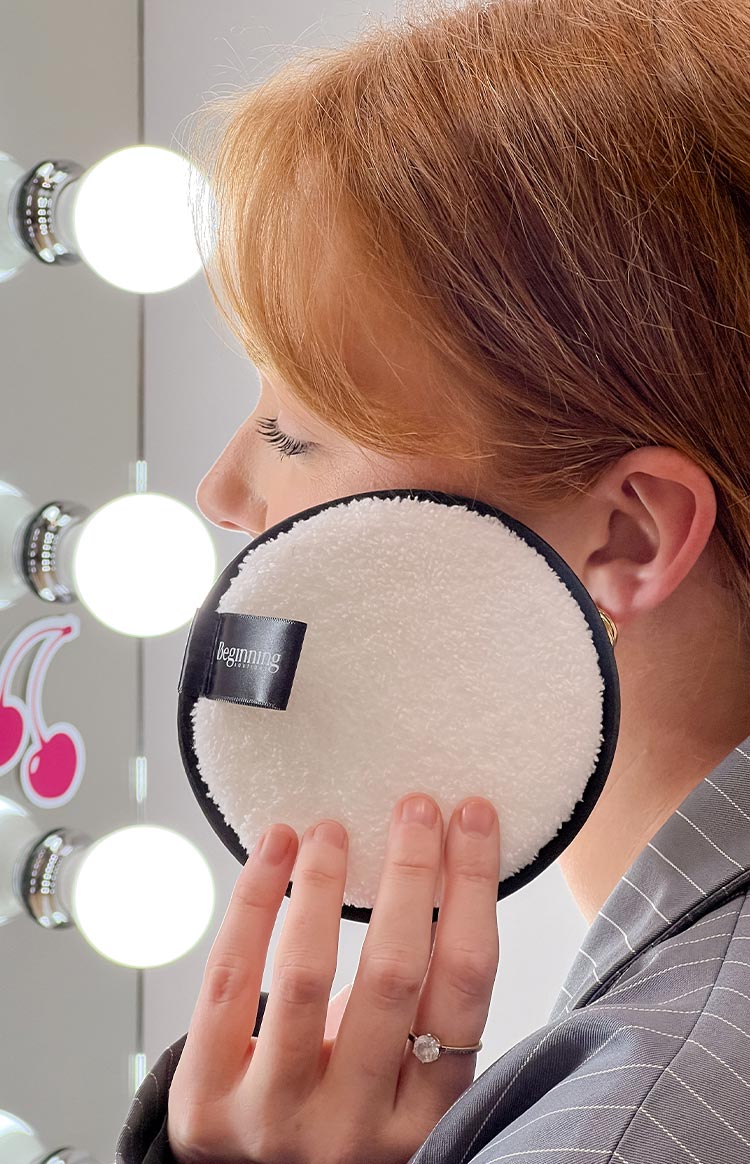 Take It Off Black Reusable Face Wash Pads 3 Pack