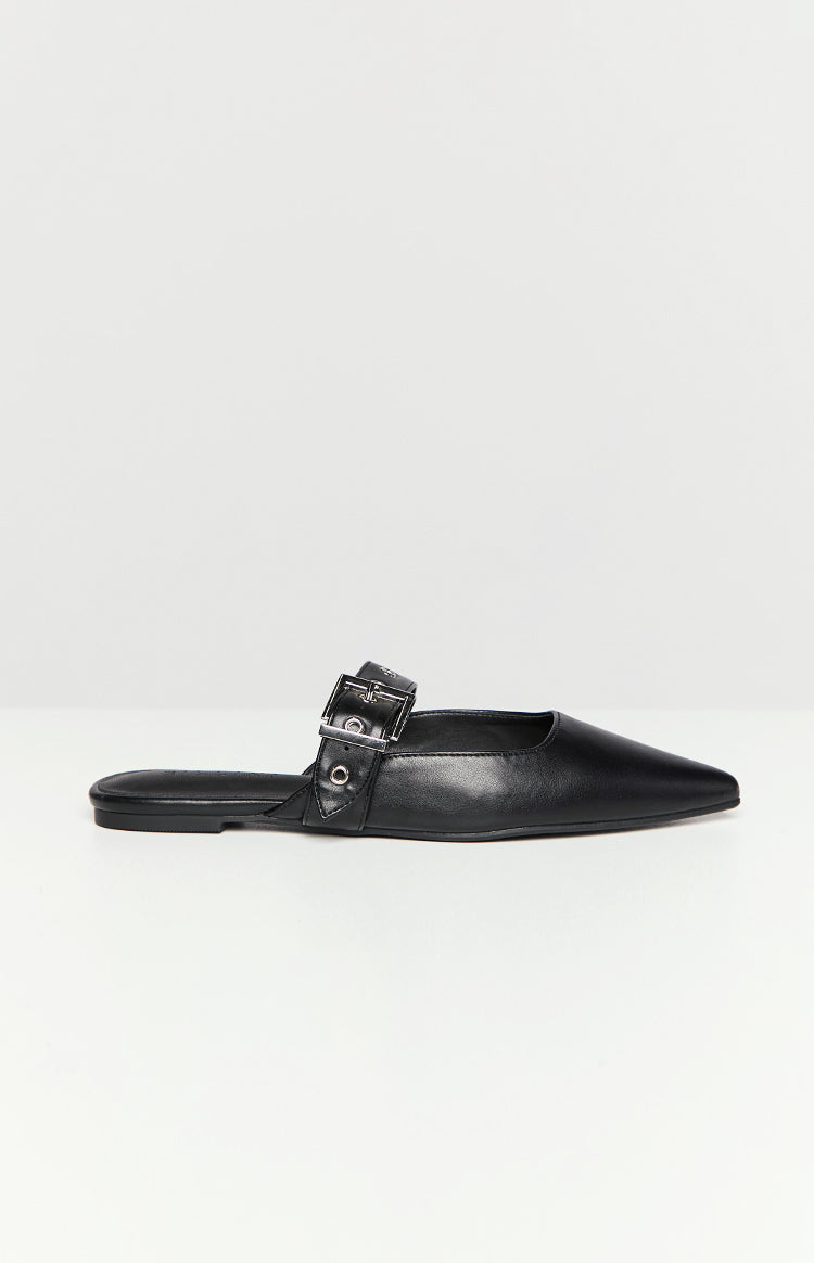 Billini Halsy Black Mules