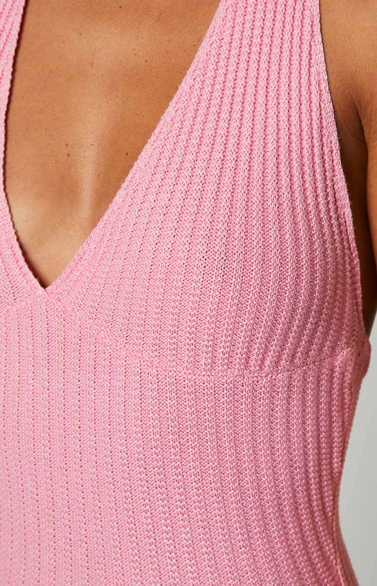 Remy Pink Midi Party Dress